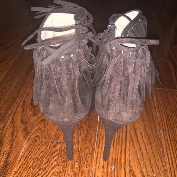 Prada Peep Toe Fringe Bootie - Picture 7 of 7